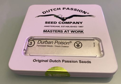 x3 Dutch Passion - "Durban Poison"