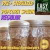 8oz Pre-Sterilized Regular Popcorn Jars