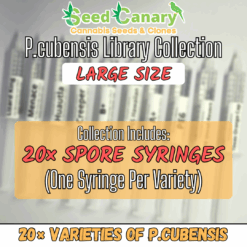 P.cubensis Full Library - Spore Syringe Collection Set (Choose Collection Size)