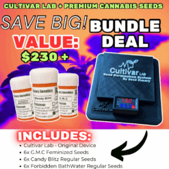 Cultivar Lab - Bundle Deal | Seed Germination Device + Premium Cannabis Seeds