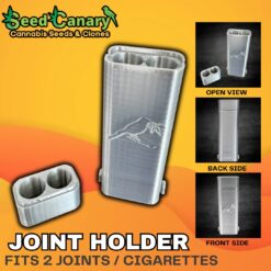 Dual Joint Holder & Protective Case – With Push Sliders