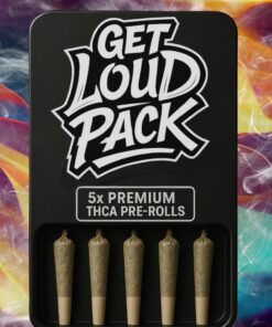 Carbon Fiber THCA Flower Pre-rolls | Get Loud Pack