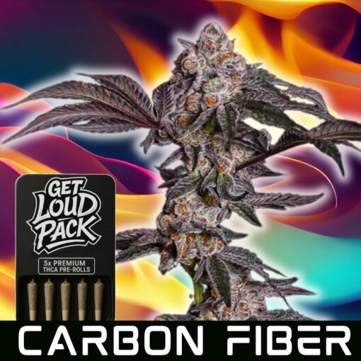 Carbon Fiber THCA Flower Pre-rolls | Get Loud Pack - Image 2