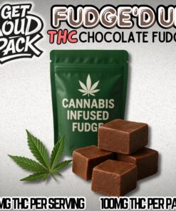 Fudge’d Up – THC Infused Chocolate Fudge - 100mg THC