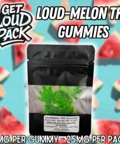 LoudMelon THC Gummies - 25mg THC