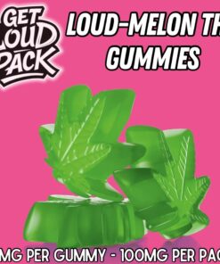 LoudMelon THC Gummies - 100mg THC