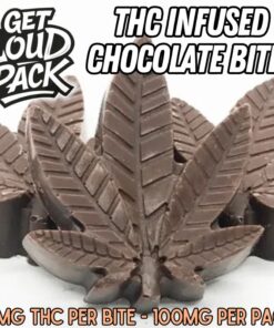 THC Infused Chocolate Bites - 100mg THC
