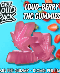 LoudBerry THC Gummies - 100mg THC