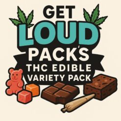 THC Edible Variety Pack | Get Loud Pack