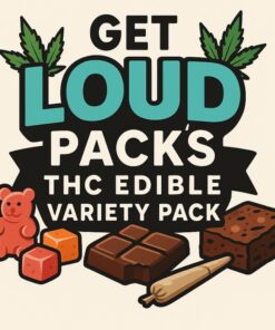 THC Edible Variety Pack | Get Loud Pack