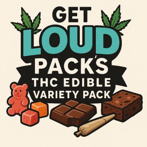 THC Edible Variety Pack | Get Loud Pack