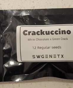 Crackuccino (White Chocolate x Green Crack) - 12 Regs