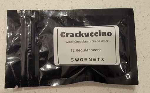 Crackuccino (White Chocolate x Green Crack) - 12 Regs