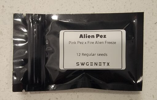Alien Pez (Pink Pez x Fire Alien Freeze) - 12 Regs