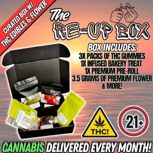 The Re-Up Box | Monthly Cannabis Subscription Box