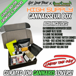 High Supply – Cannaisseur Box (Curated For Cannabis Lovers)