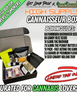 High Supply – Cannaisseur Box (Curated For Cannabis Lovers)
