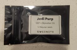 Jedi Purp (Grand Daddy Purple x Skywalker OG) - 12 Regs