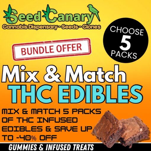 THC Edibles - Mix & Match (Pick Any 5)