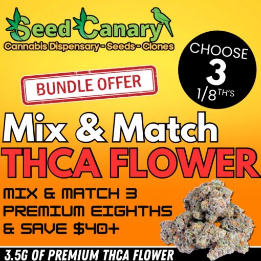 Premium THCA Flower - Mix & Match (Pick Any 3)