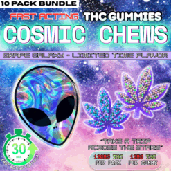 Cosmic Chews –  THC Gummies | 10 Pack Bundle