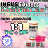 MED'ibles – 1:1 Full Spectrum THC + CBD Gummies | 120mg THC:CBD