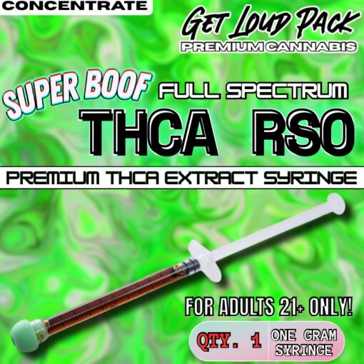Super Boof - RSO | Full Spectrum THCA Extract (1G)