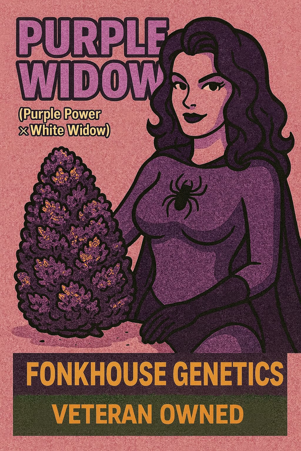 Purple Widow- 1 Rooted Clone