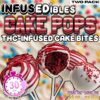 THC Cake Pops – Red Velvet | 50mg THC (2-Pack)