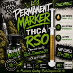 Permanent Marker - RSO | Full Spectrum THCA Extract (1G)