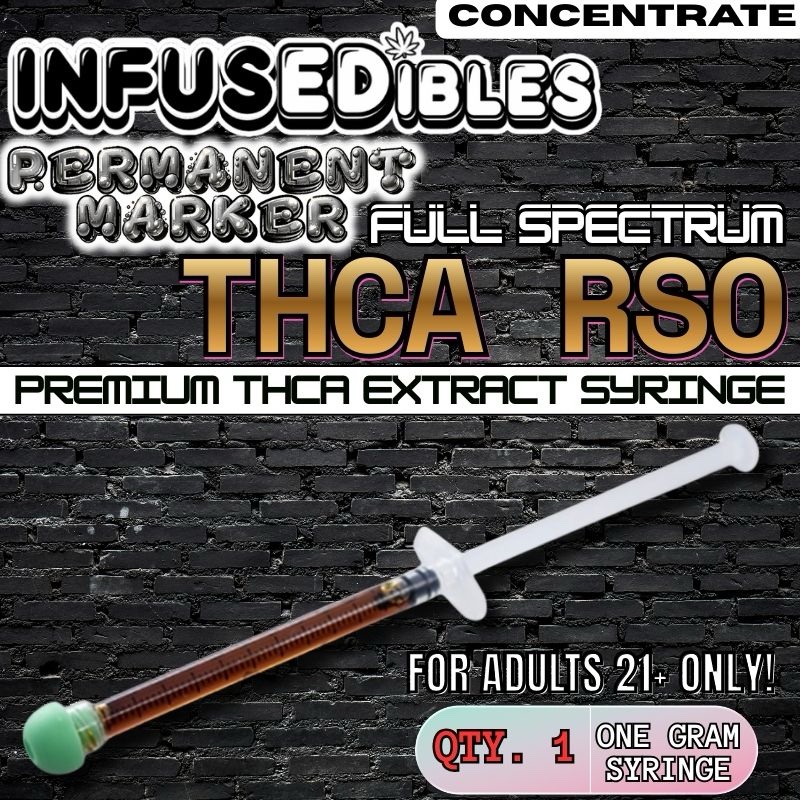 Permanent Marker - RSO | Full Spectrum THCA Extract (1G)