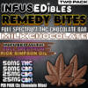 Remedy Bites – Full Spectrum THC Chocolate Bites | Milk Chocolate