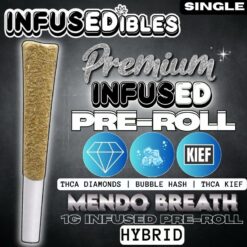 THCA Diamond Infused Pre-Roll - MENDO BREATH