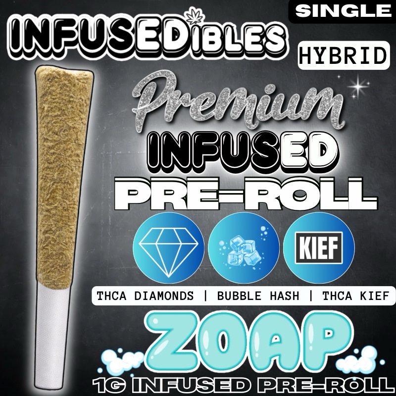 THCA Diamond Infused Pre-Roll - ZOAP