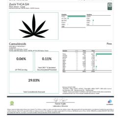 Alternative view of Zushi - THCA Cannabis Flower