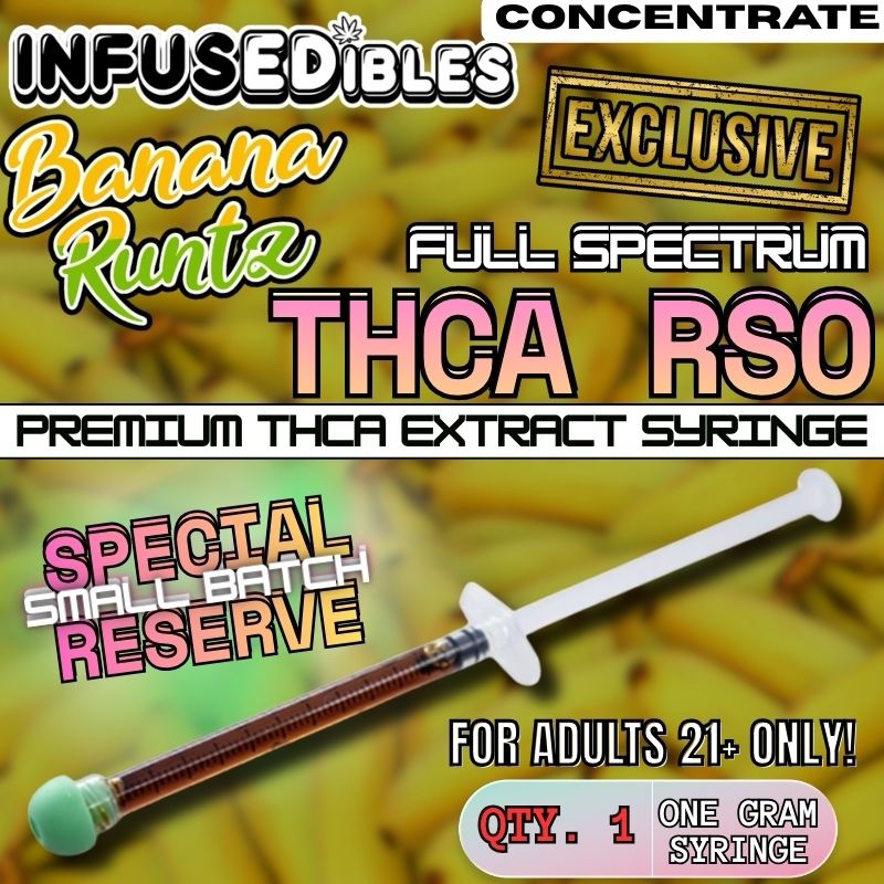 Banana Runtz - RSO | Full Spectrum THCA Extract (1G)