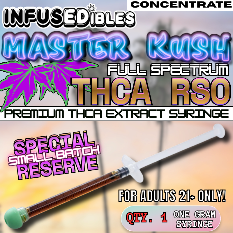 Master Kush - RSO | Full Spectrum THCA Extract (1G)