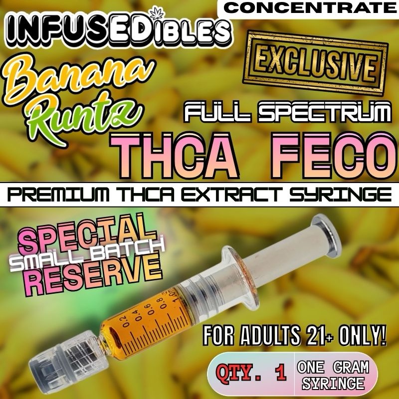 Banana Runtz - FECO | Full Spectrum THCA Extract (1G)