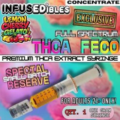 Lemon Cherry Gelato - FECO | Full Spectrum THCA Extract (1G)