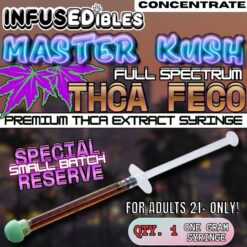 Master Kush - FECO | Full Spectrum THCA Extract (1G)