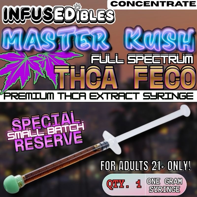 Master Kush - FECO | Full Spectrum THCA Extract (1G)