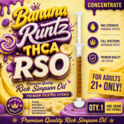 Banana Runtz - RSO | Full Spectrum THCA Extract (1G)